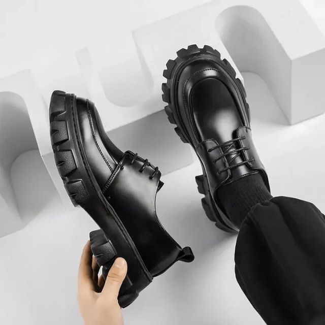 Nathan - Modern Leather Derby