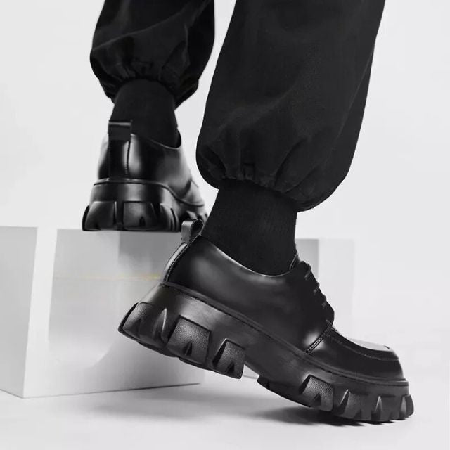 Nathan - Modern Leather Derby