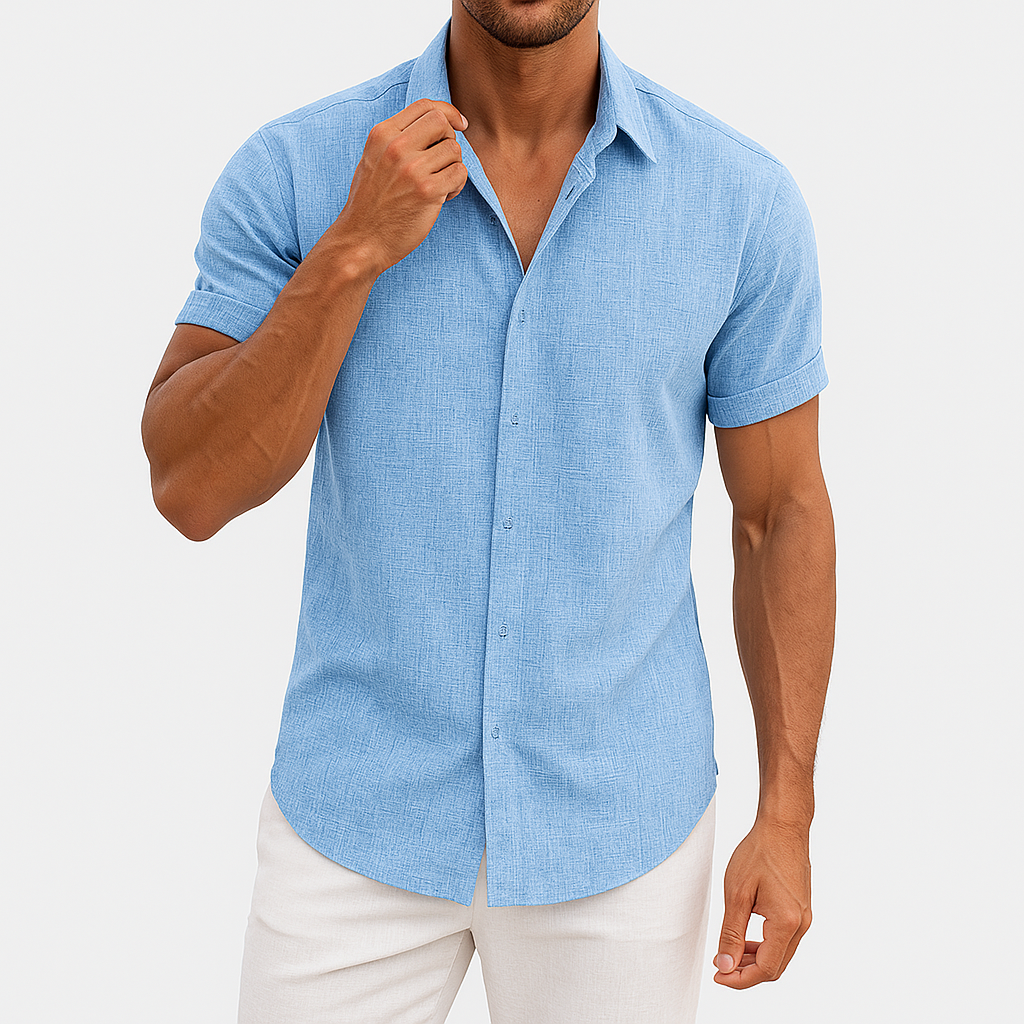 LUXEOUTFIT | Refined Linen Shirt