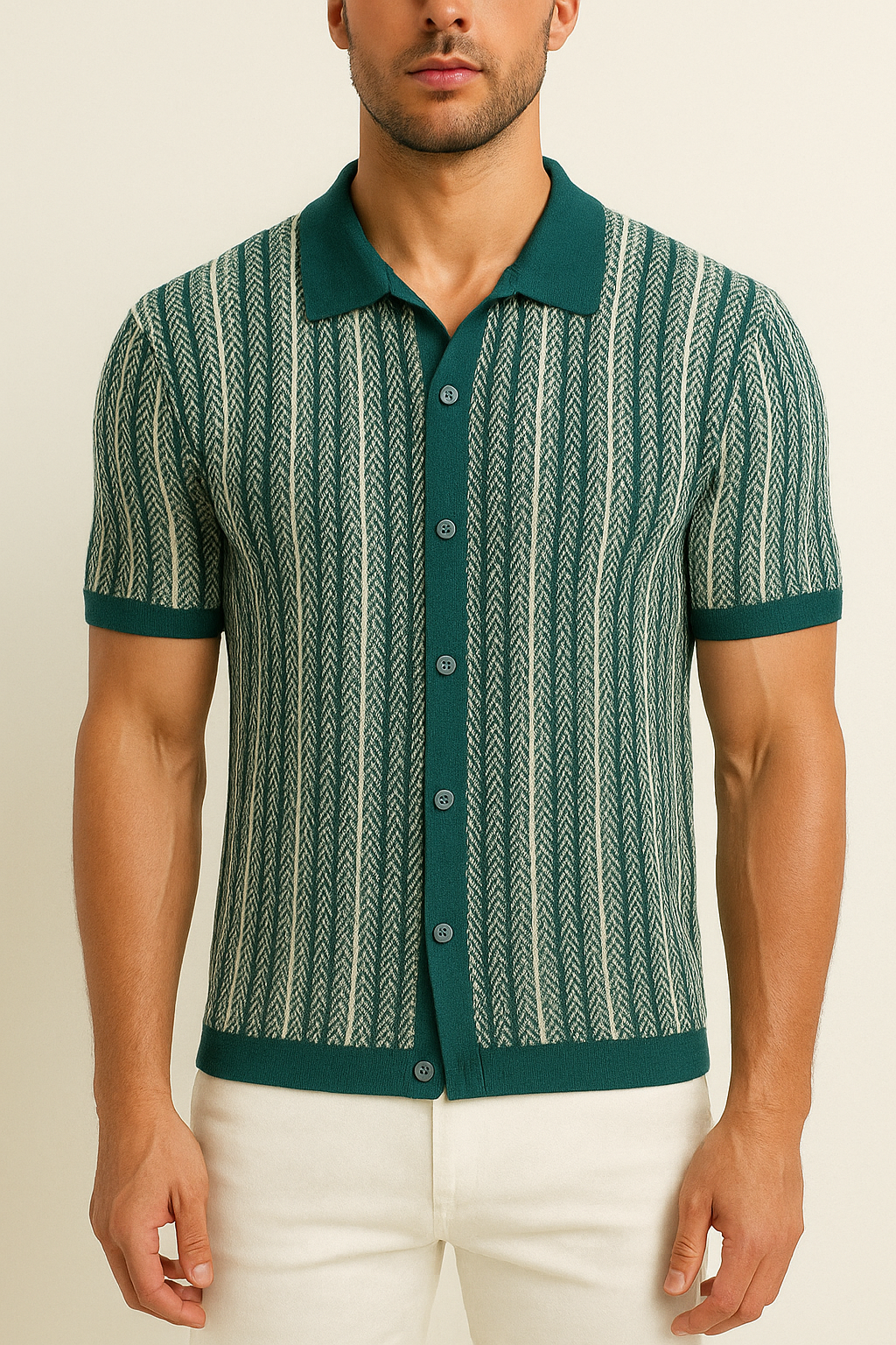 LUXEOUTFIT | Retro Stripe Polo