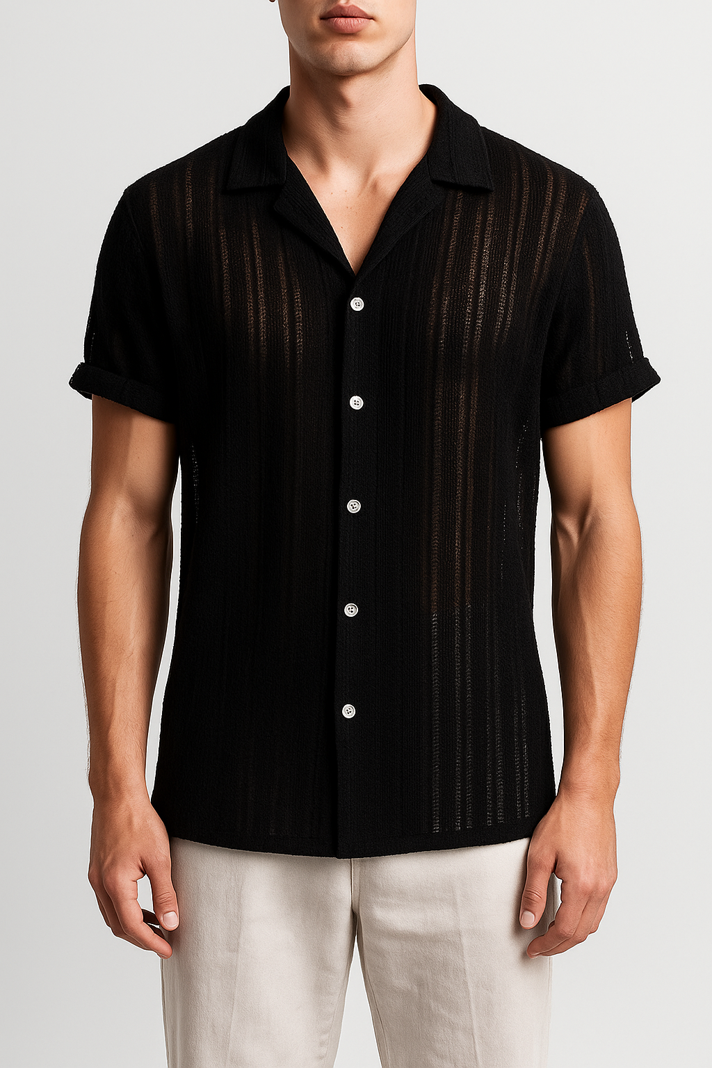 LUXEOUTFIT | Striped Summer Shirt