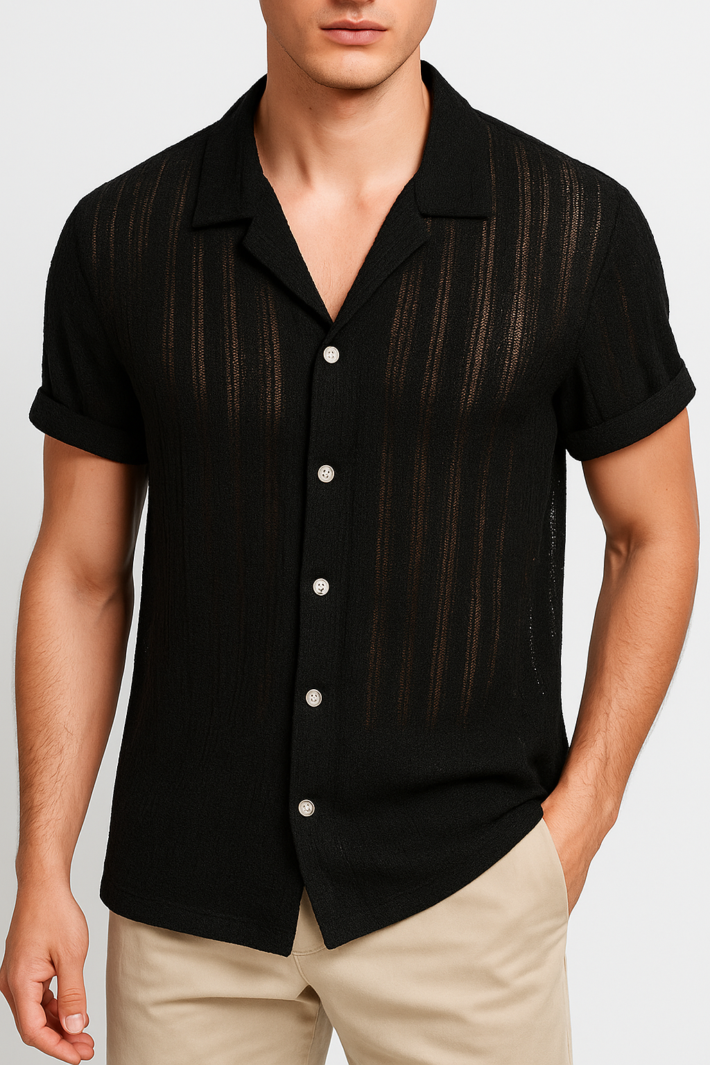 LUXEOUTFIT | Striped Summer Shirt