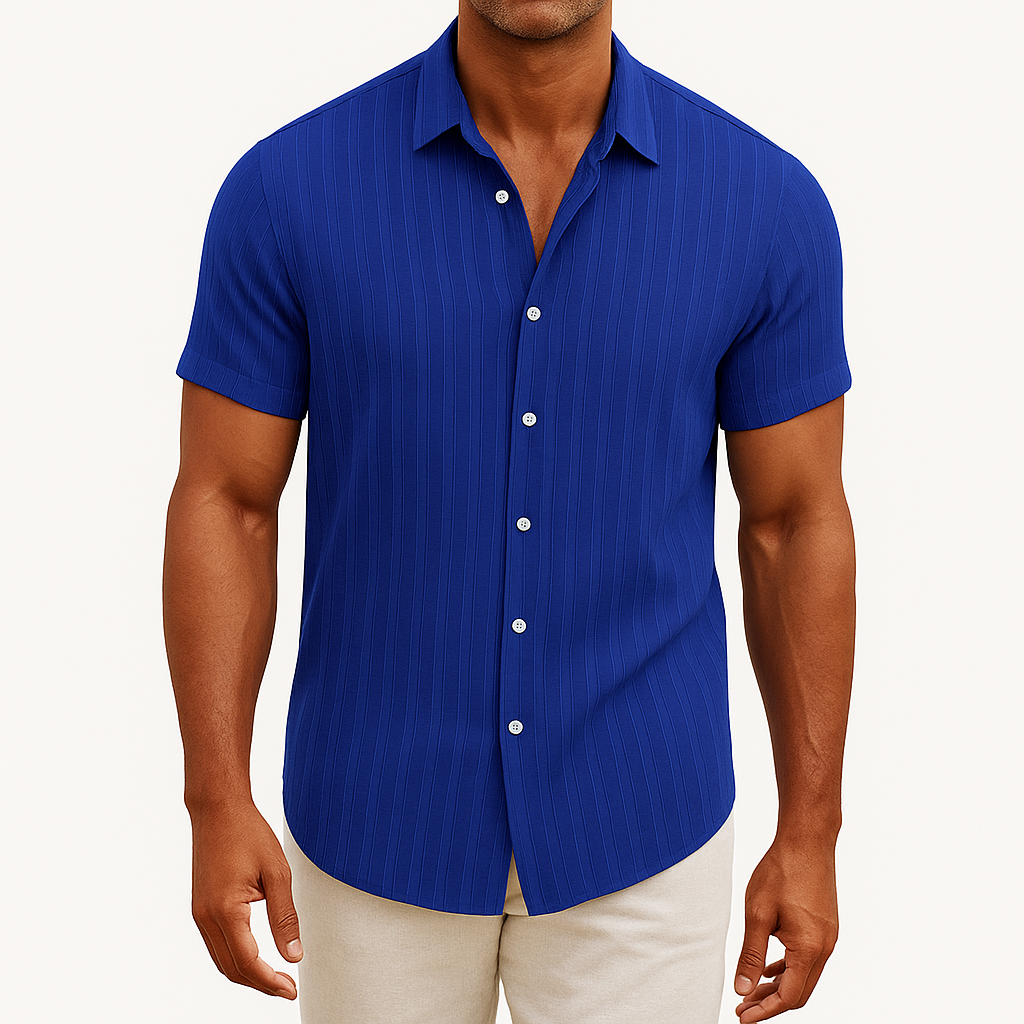 LUXEOUTFIT | Striped Cotton Shirt