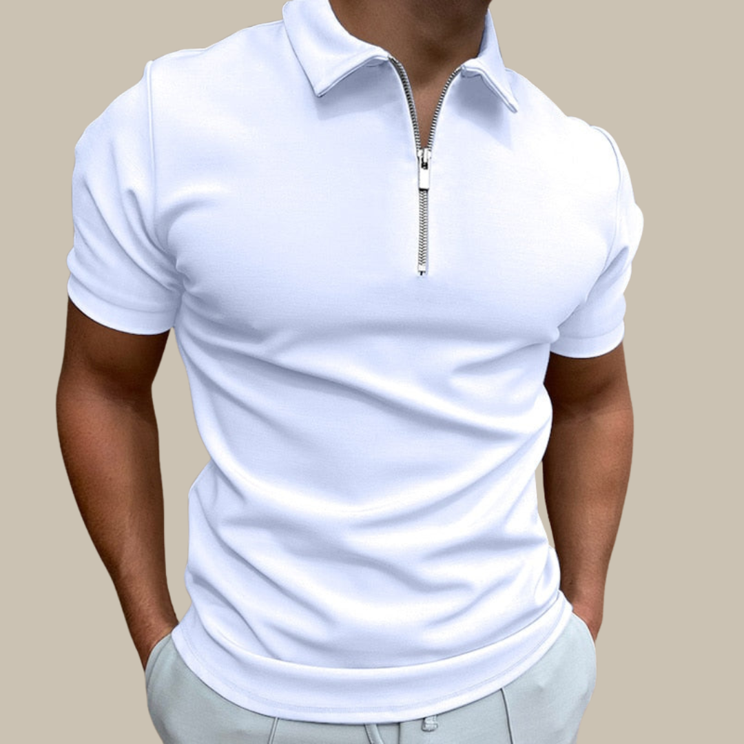 Marco - Polo premium elegant zip-up for men