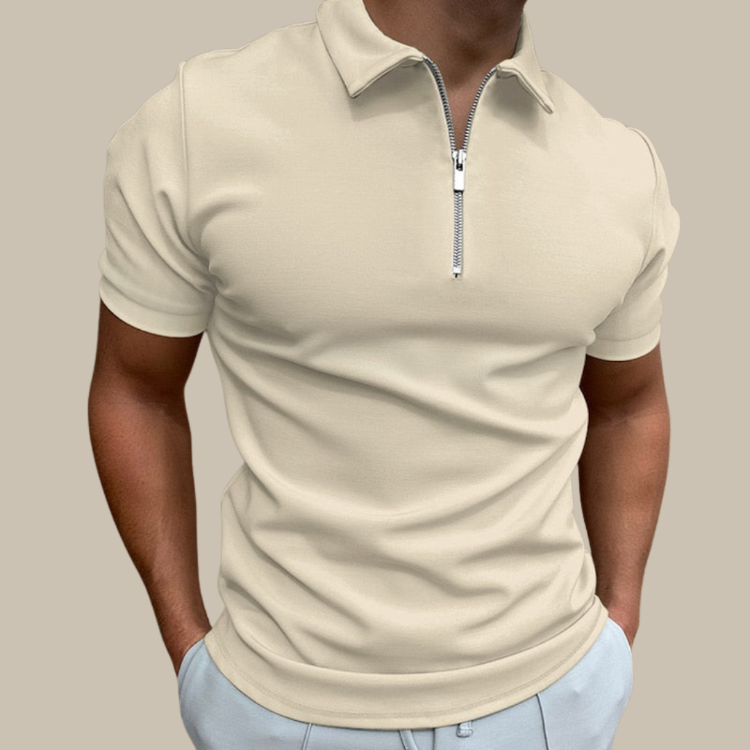 Marco - Polo premium elegant zip-up for men