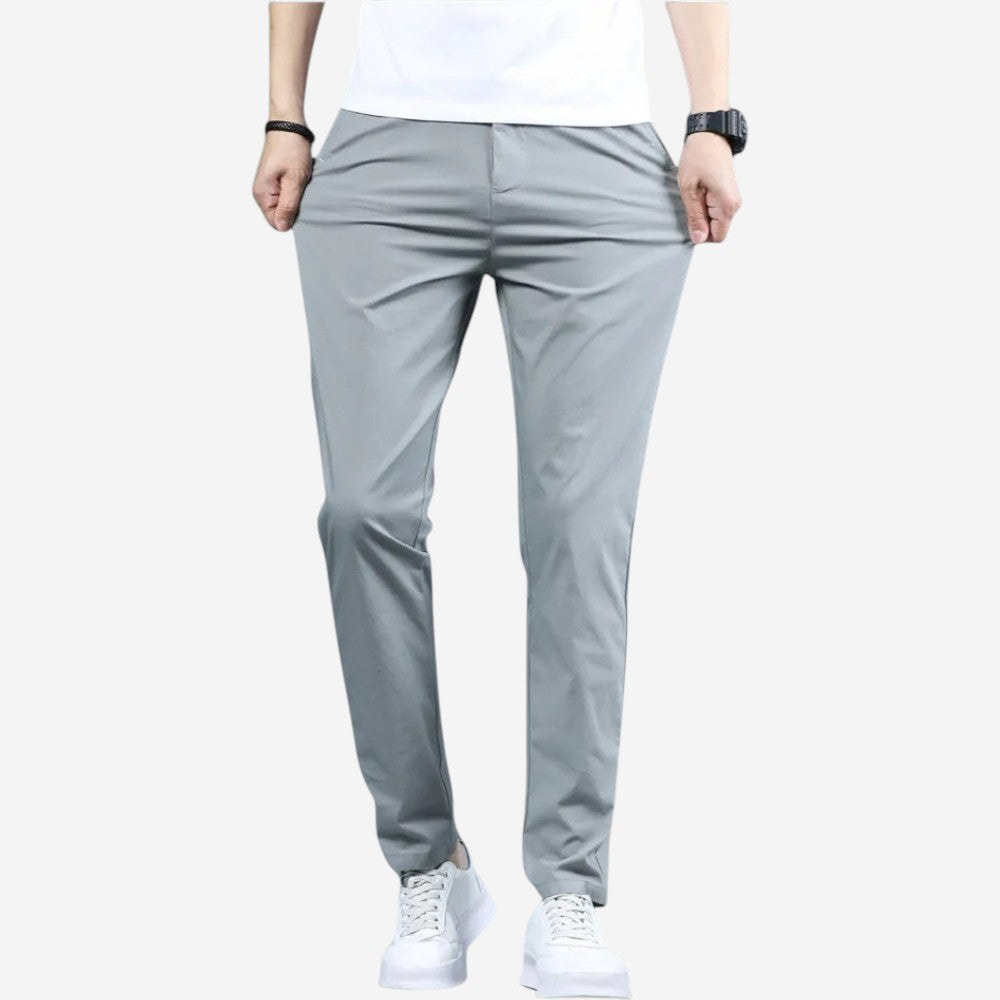 LUXEOUTFIT | Slim Work Trousers
