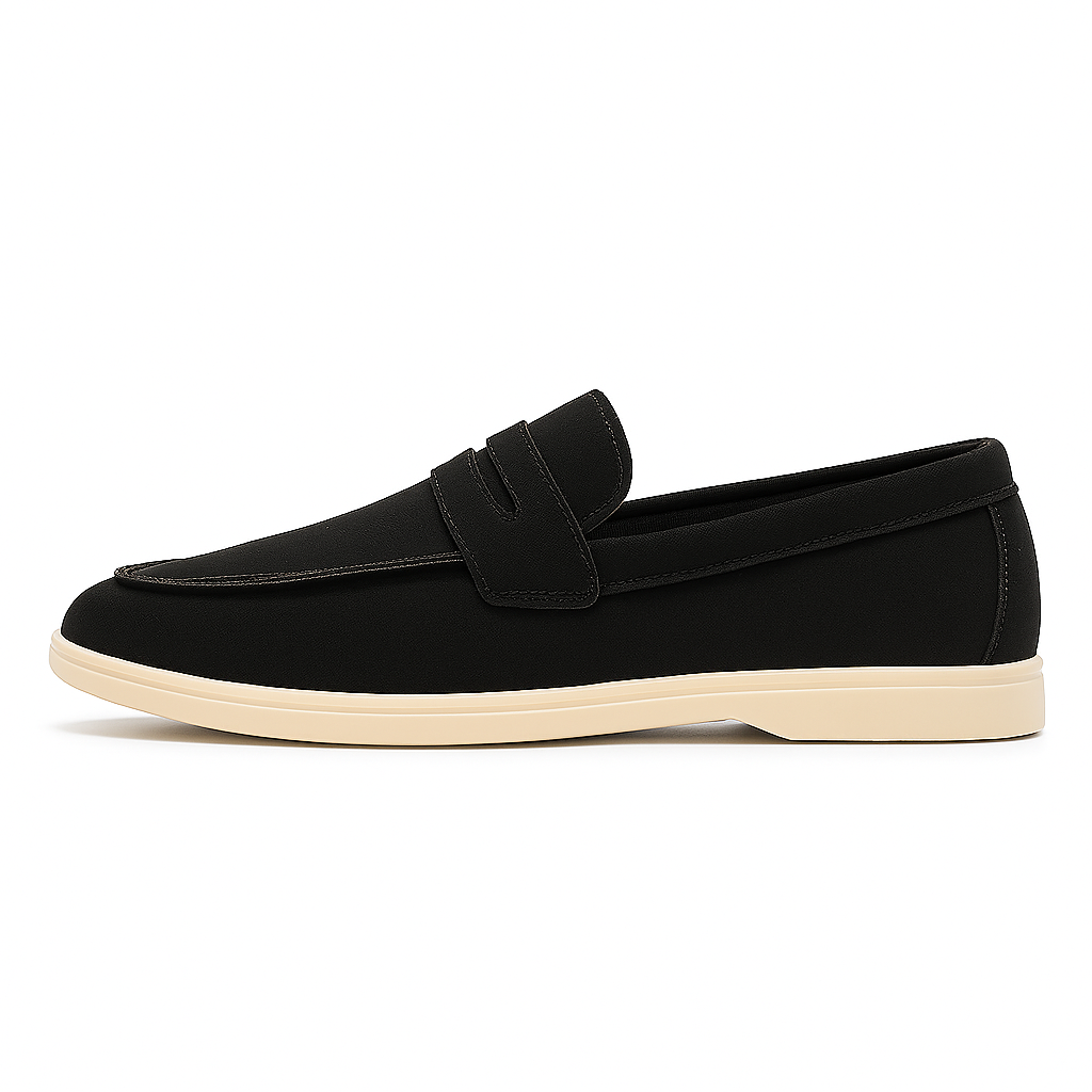 Luxeoutfit | Hand-Stitched Suede Loafers