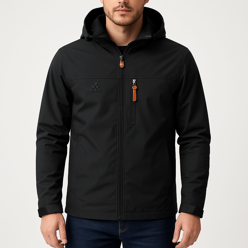 LUXEOUTFIT | Waterproof Hooded Rain Jacket