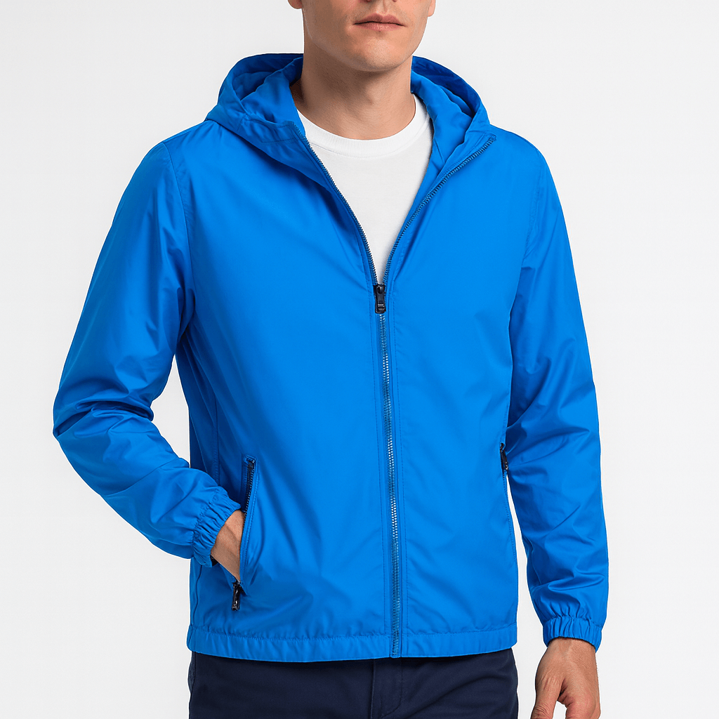 LUXEOUTFIT | Lightweight Waterproof Hooded Windbreaker