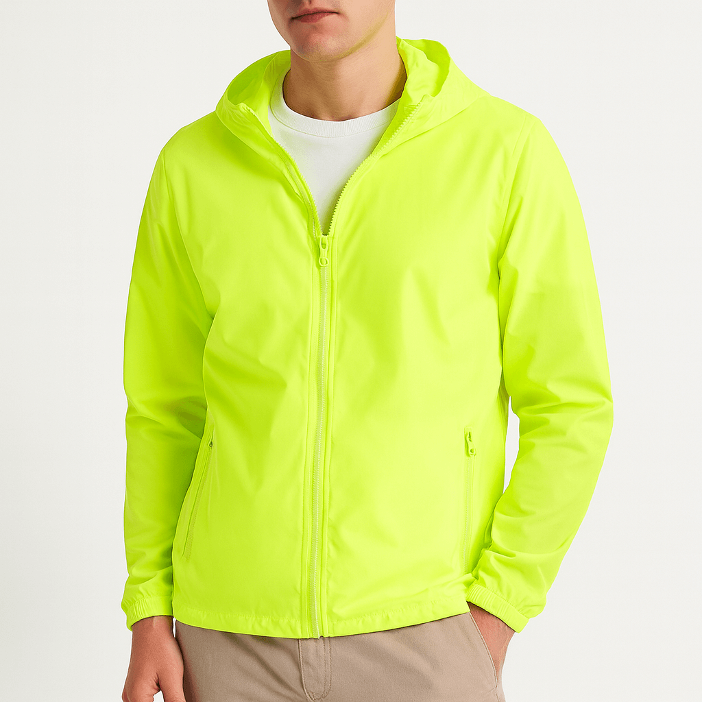 LUXEOUTFIT | Lightweight Waterproof Hooded Windbreaker