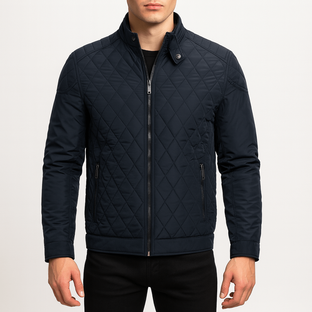 LUXEOUTFIT | Quilted Bomber Jacket