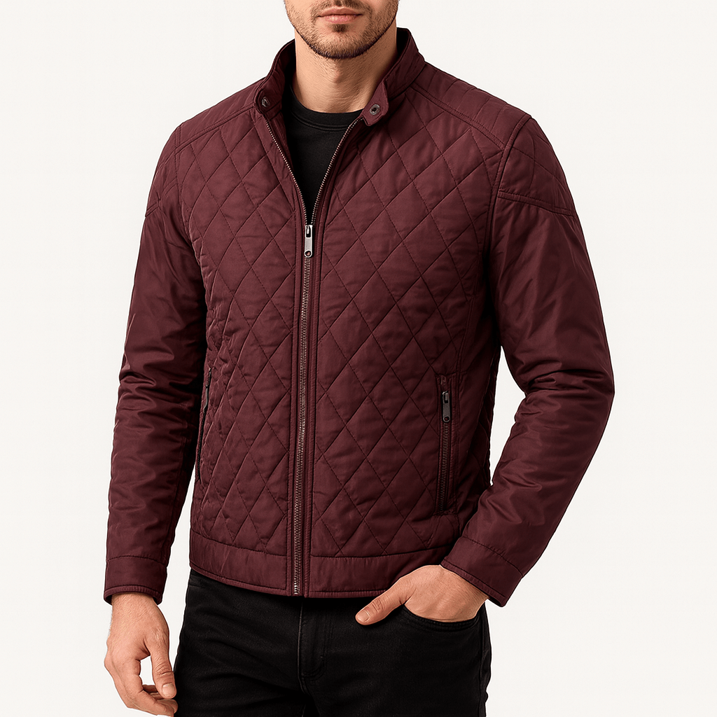 LUXEOUTFIT | Quilted Bomber Jacket