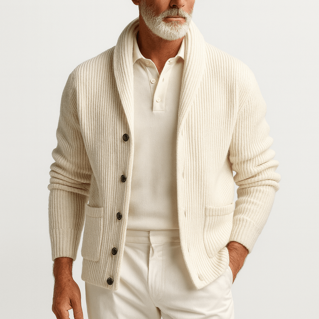 LUXEOUTFIT | Wool Knit Cardigan