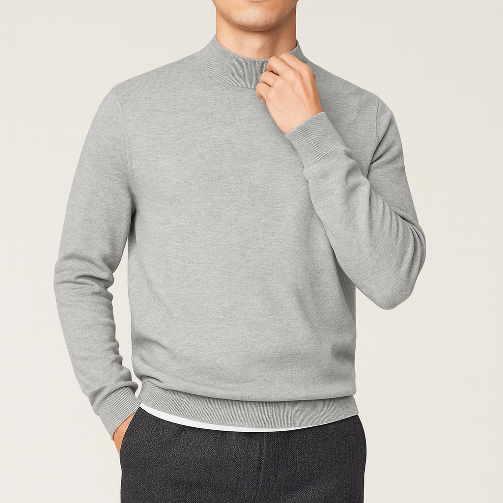 LUXEOUTFIT | Half Turtleneck Sweater