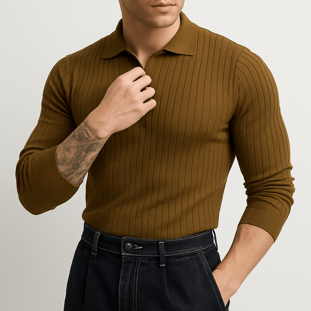 LUXEOUTFIT | Slim Knit Sweater