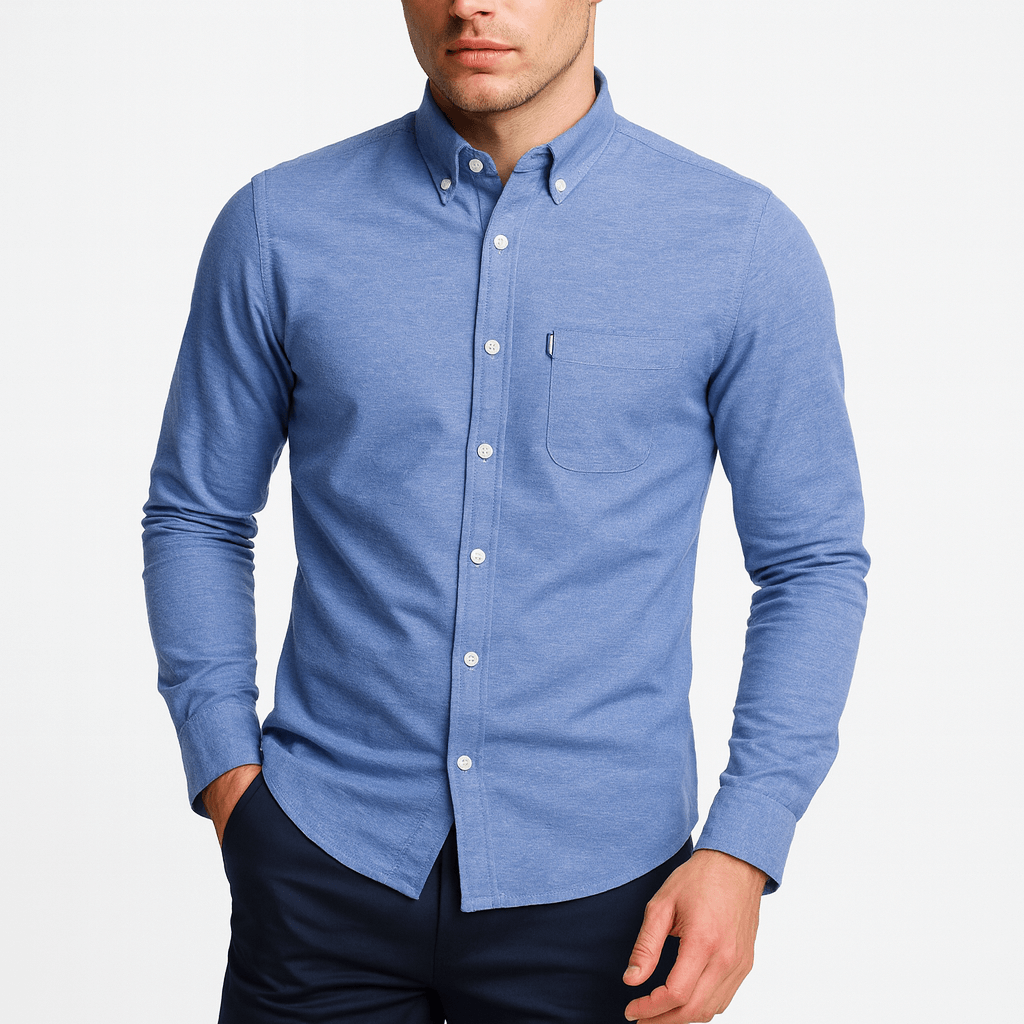 LUXEOUTFIT | Slim Button Shirt