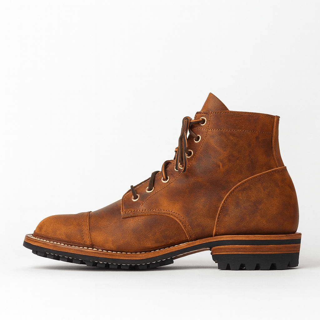 LUXEOUTFIT | Leather Ankle Boots