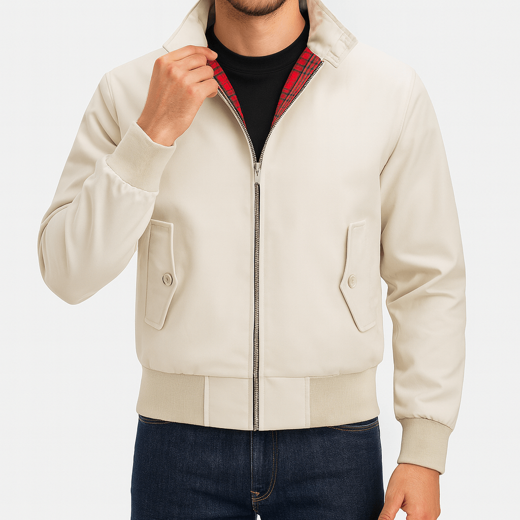 LUXEOUTFIT | Retro Harrington Jacket