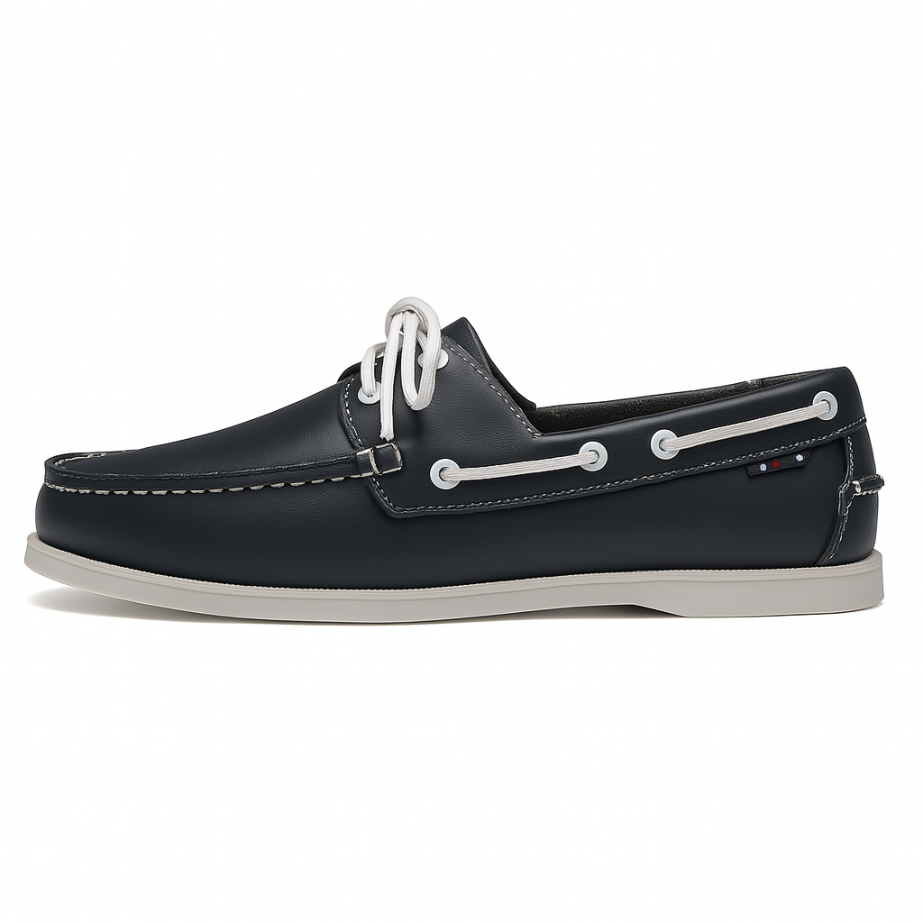 Luxeoutfit | Retro Finish Leather Loafers