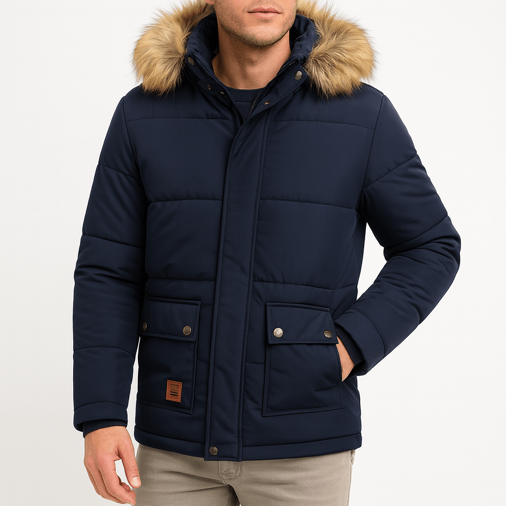 LUXEOUTFIT | Faux-Fur Lined Puffer