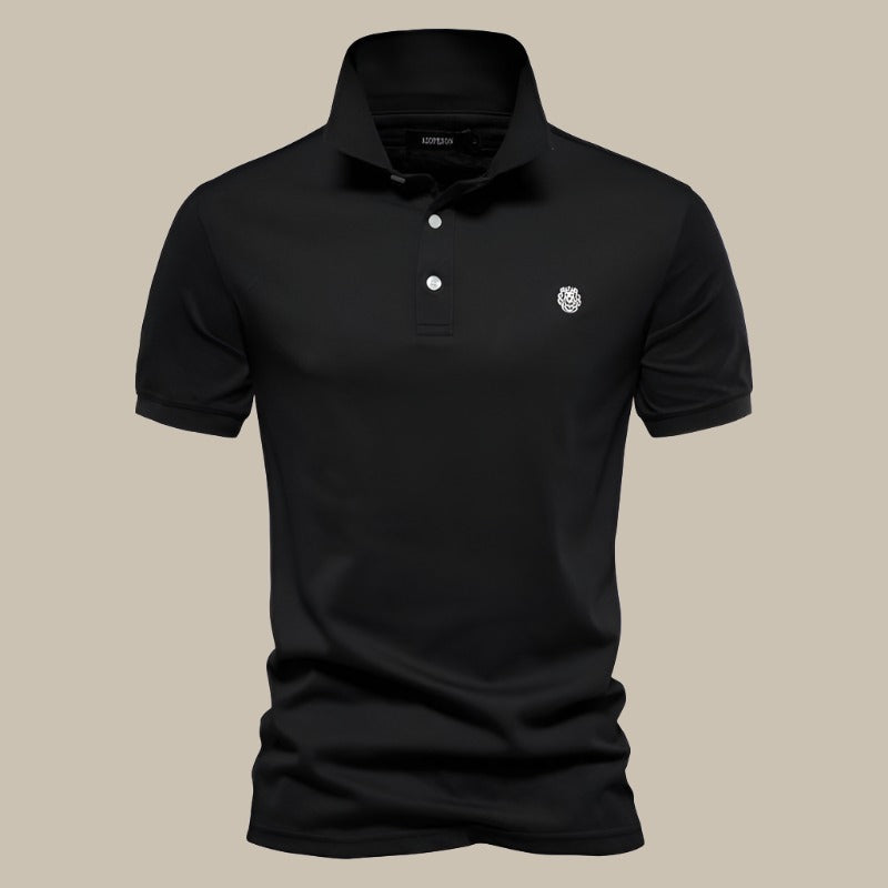 Marco - Classic and refined short-sleeve polo for a flawless look