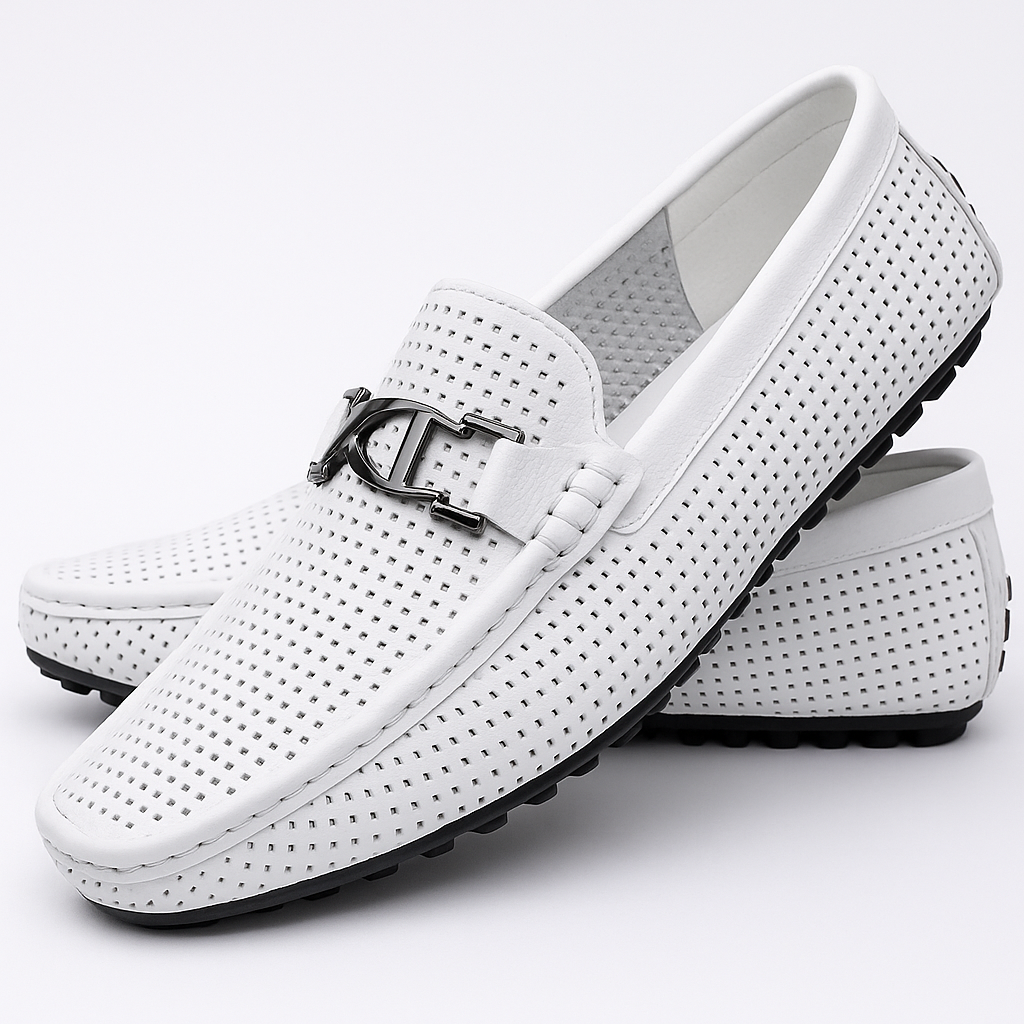 Luxeoutfit | Classic Leather Dress Loafers