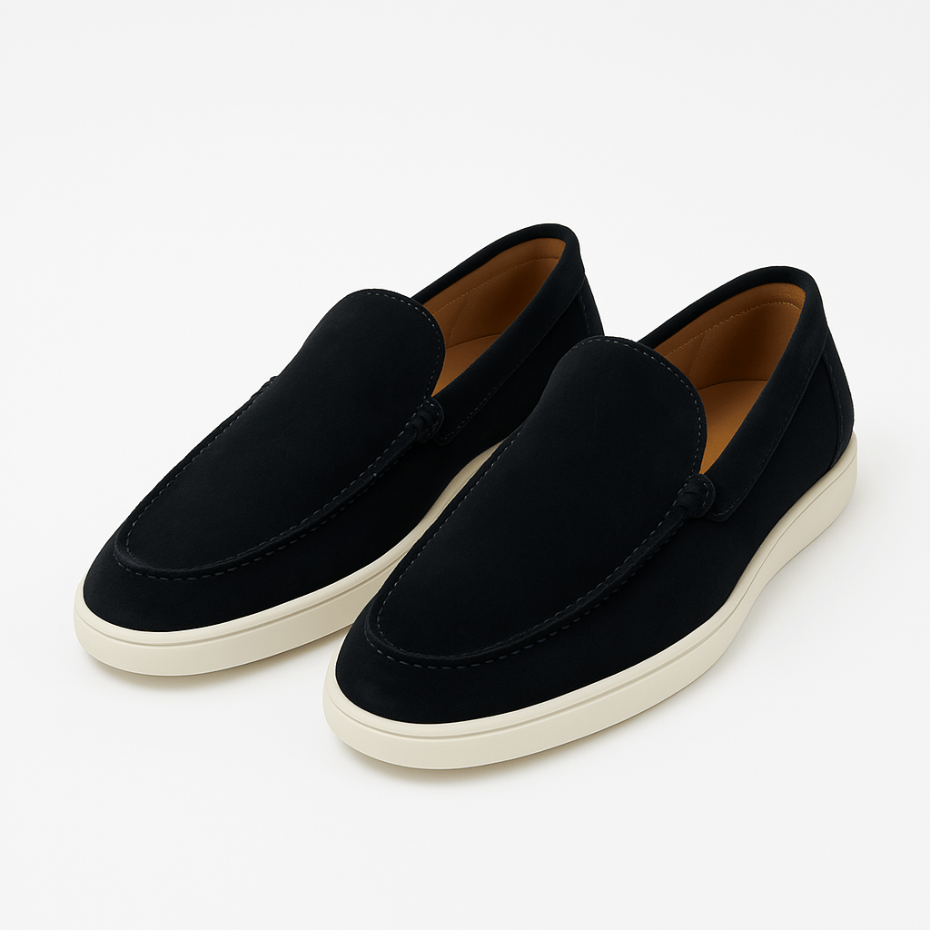 LUXEOUTFIT | Classic Suede Signature Loafers