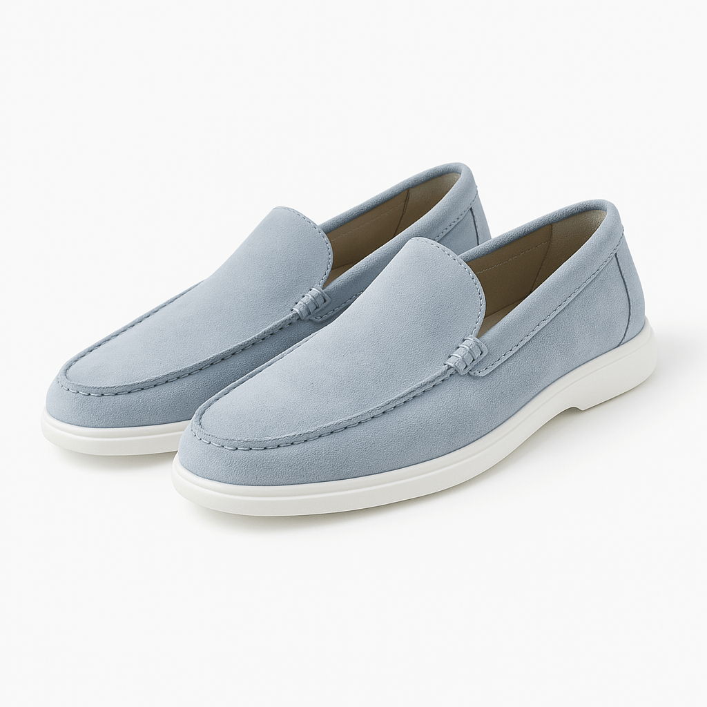 LUXEOUTFIT | Classic Suede Signature Loafers