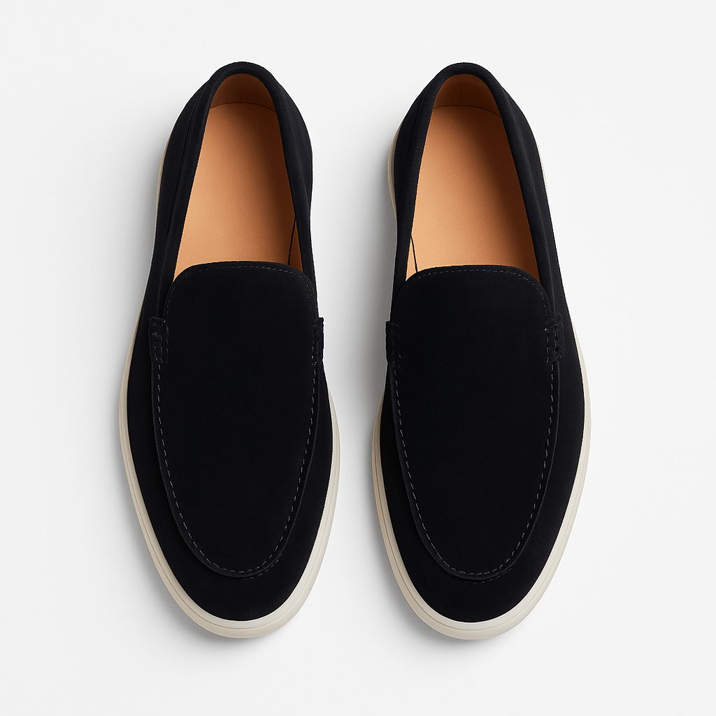 LUXEOUTFIT | Classic Suede Signature Loafers