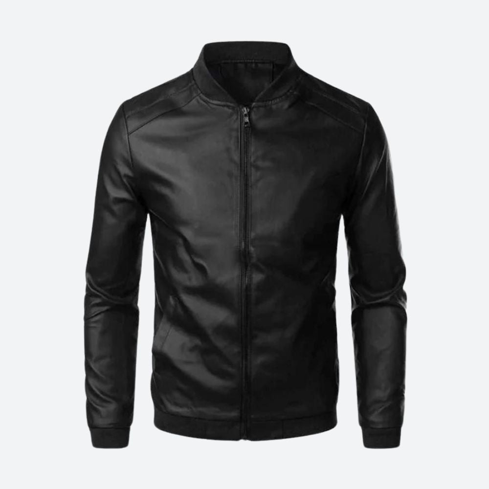 Giacca Elegante Moderna in Pelle Mode Baron