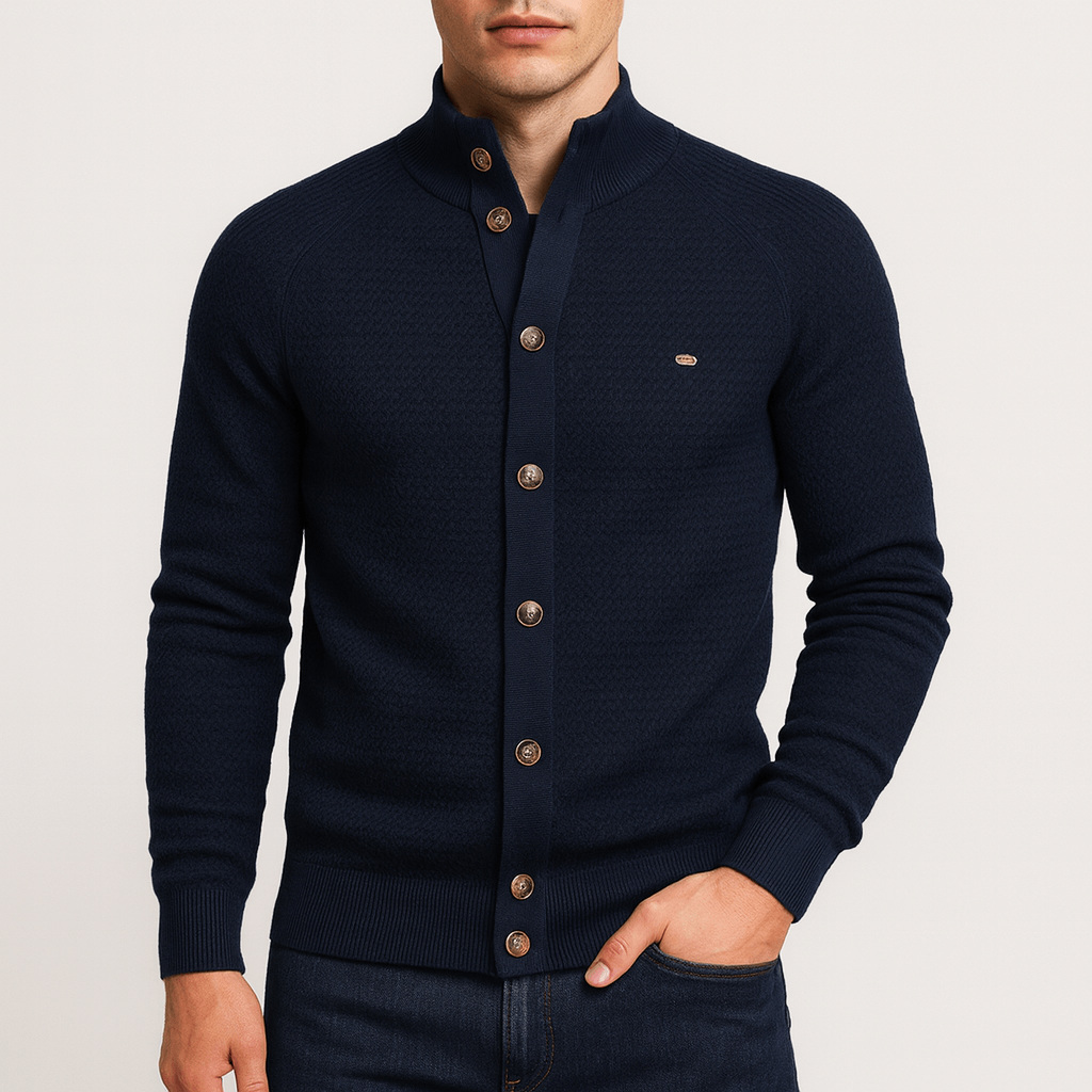 LUXEOUTFIT | Button Knit Cardigan