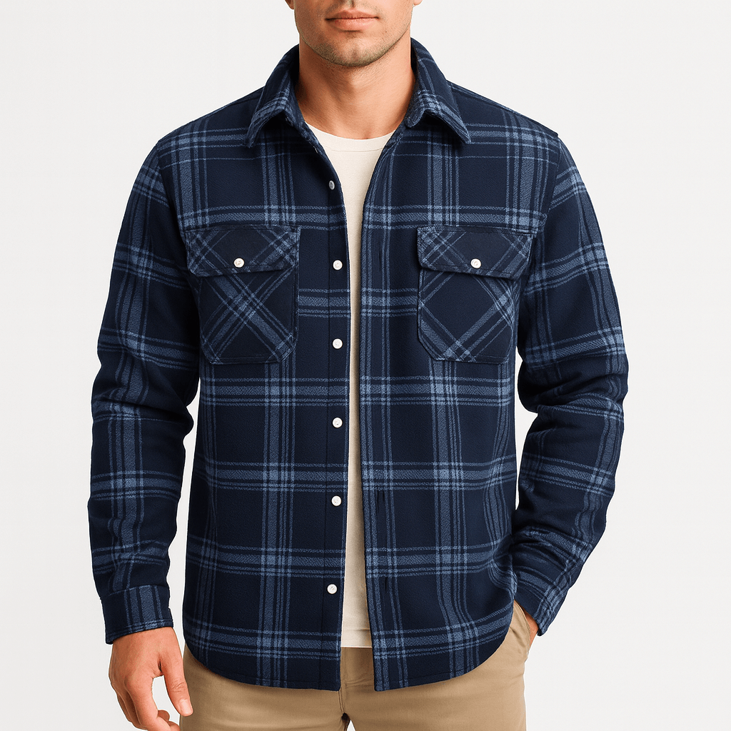 LUXEOUTFIT | Checked Bomber Jacket