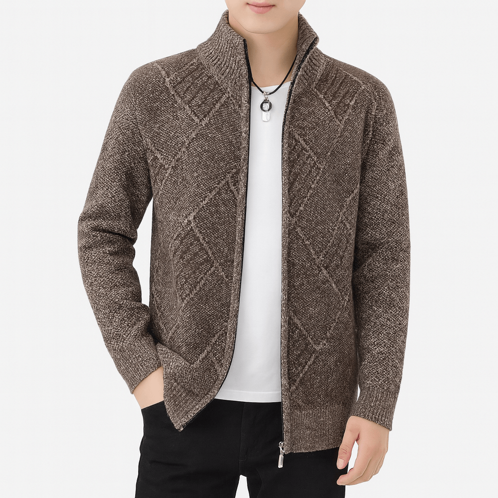 LUXEOUTFIT | Classic Knit Cardigan Vest