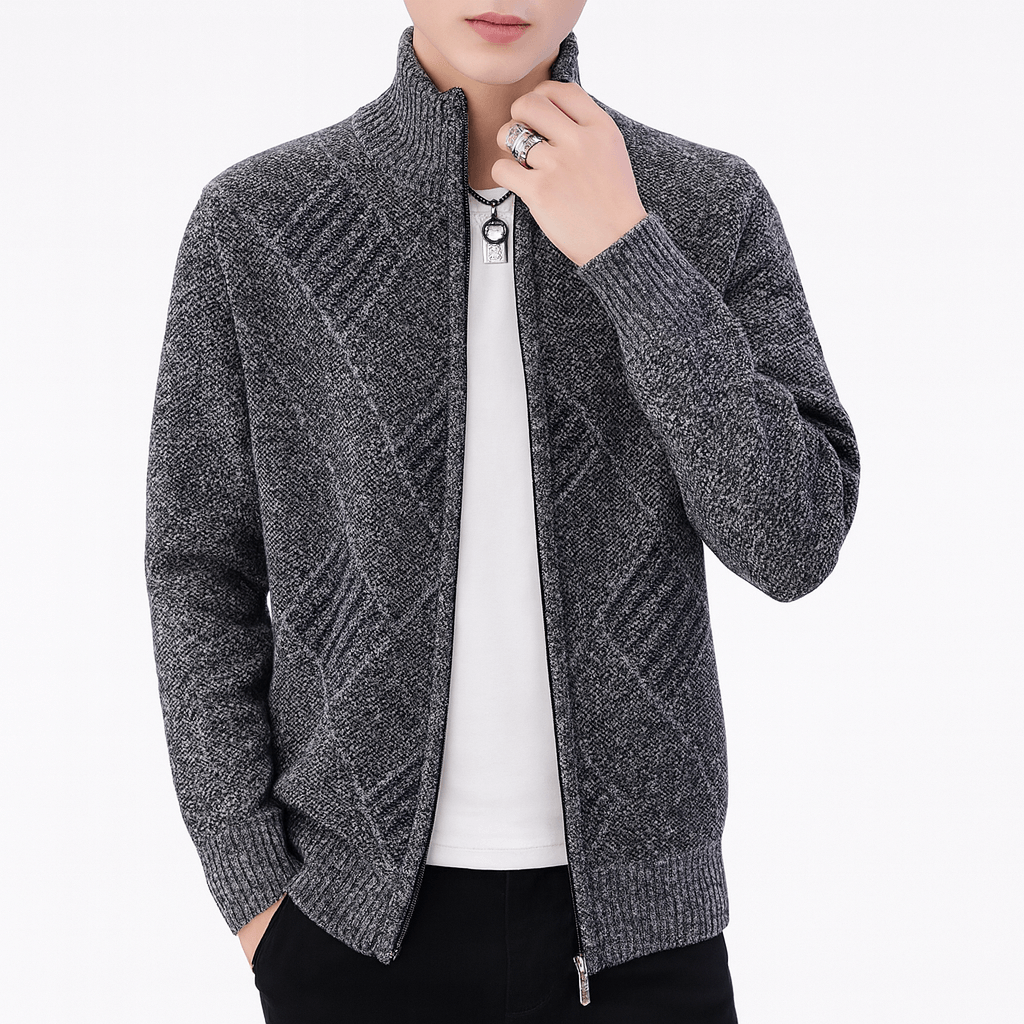 LUXEOUTFIT | Classic Knit Cardigan Vest