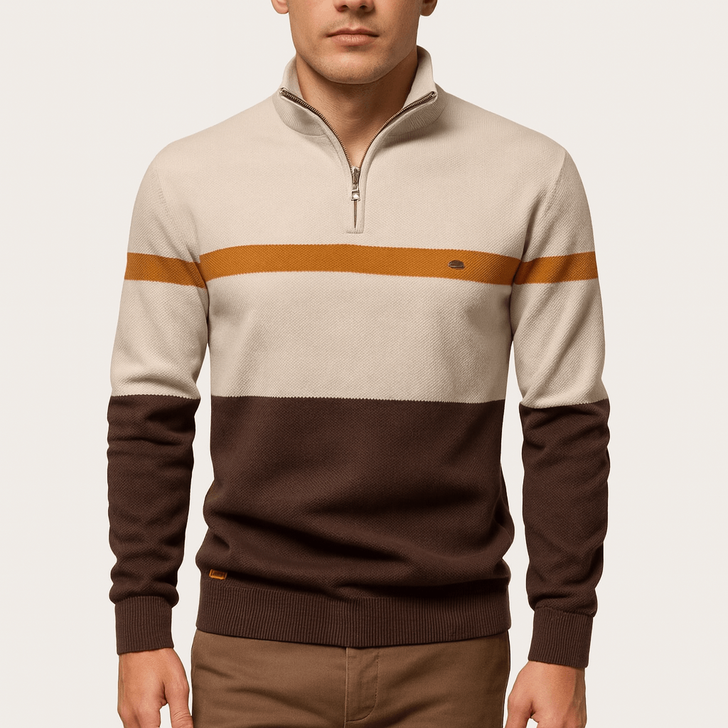 LUXEOUTFIT | Color Block Jumper