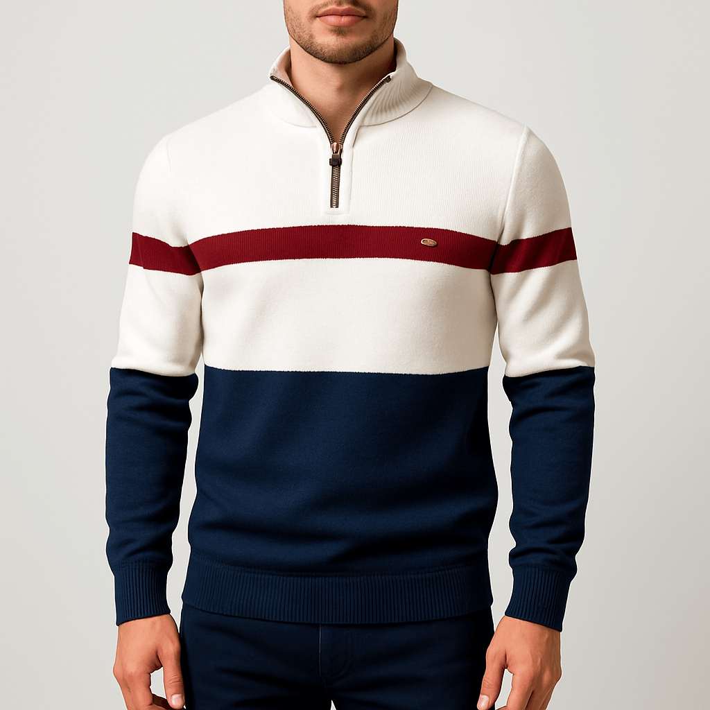 LUXEOUTFIT | Color Block Jumper