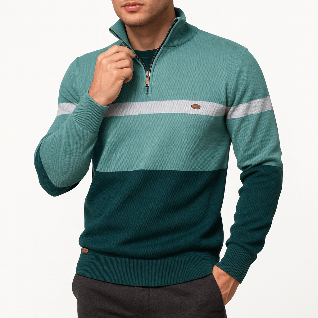 LUXEOUTFIT | Color Block Jumper