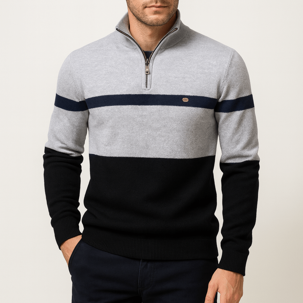 LUXEOUTFIT | Color Block Jumper