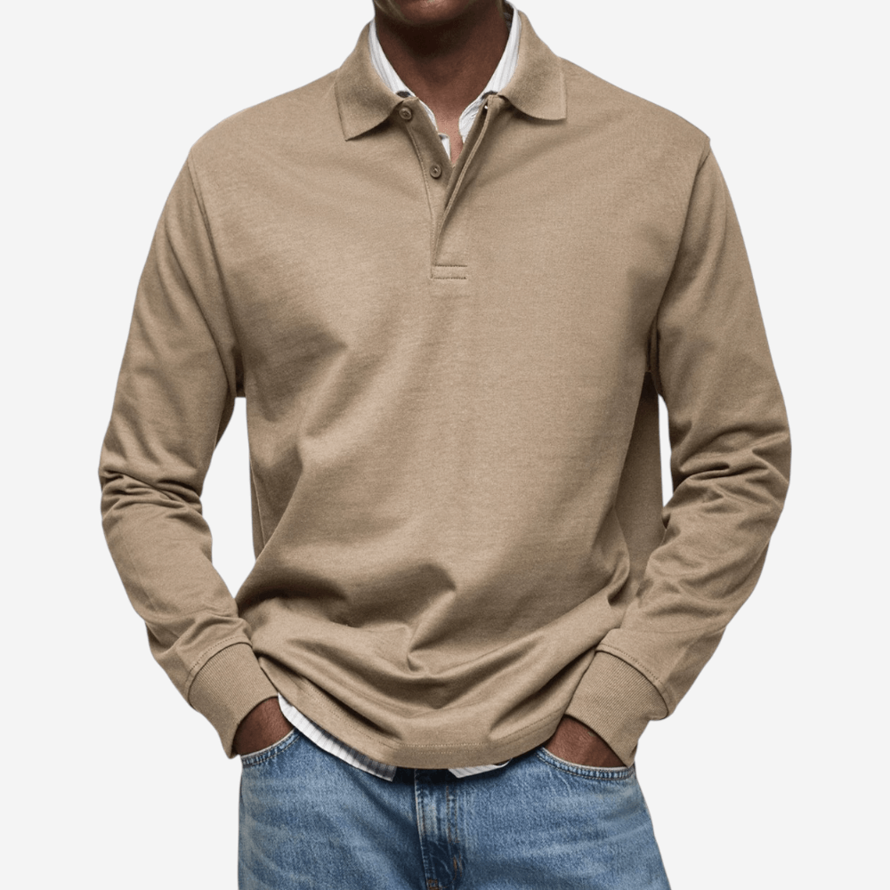 LUXEOUTFIT | Cotton Polo Shirt