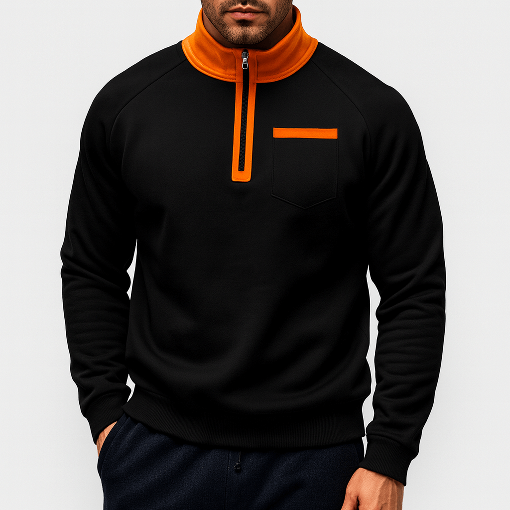 LUXEOUTFIT | Knit Half Pullover