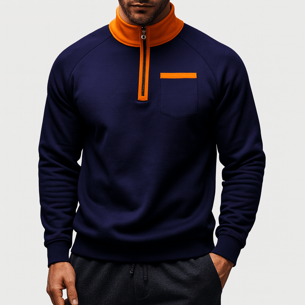 LUXEOUTFIT | Knit Half Pullover