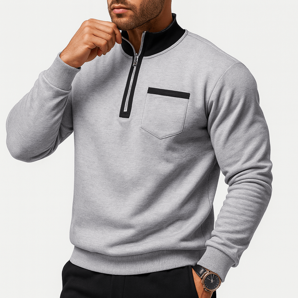LUXEOUTFIT | Knit Half Pullover