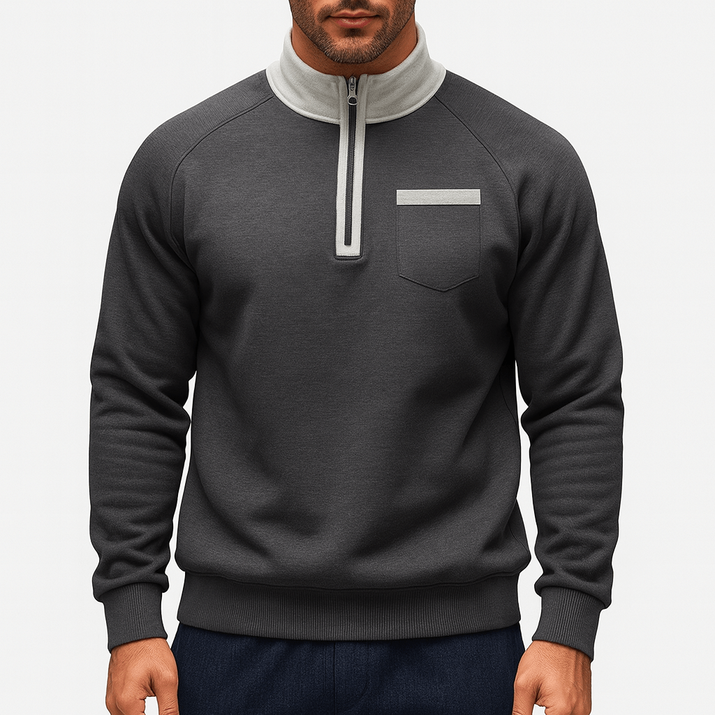 LUXEOUTFIT | Knit Half Pullover