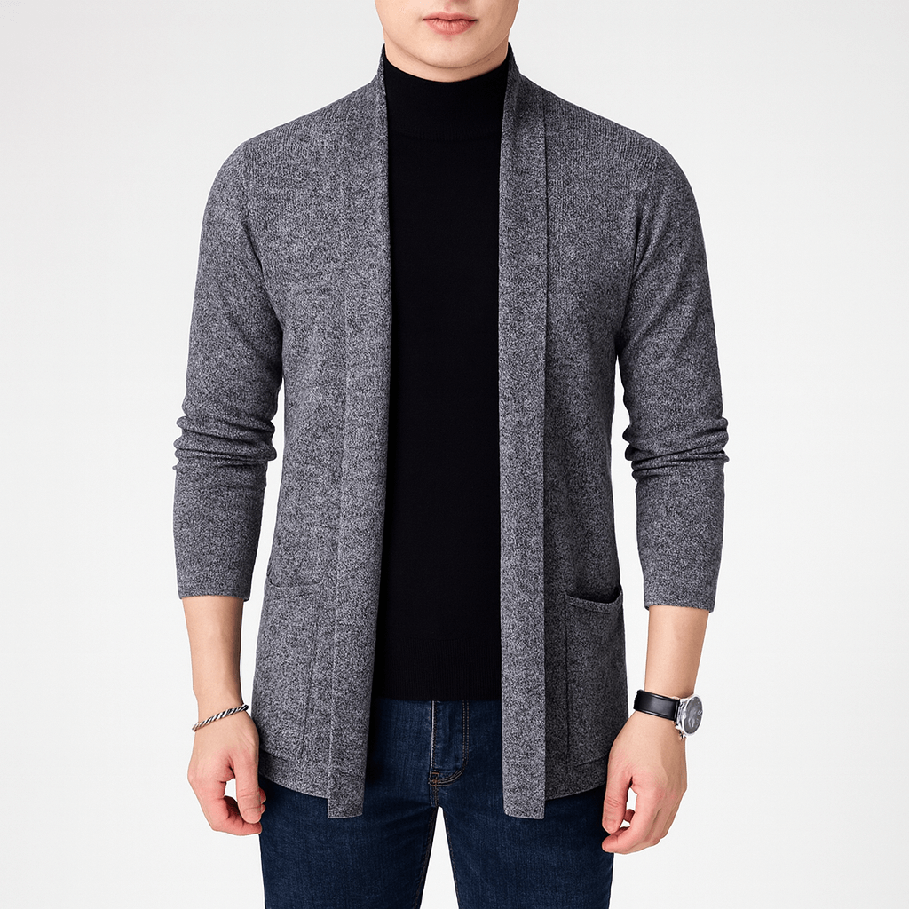 LUXEOUTFIT | Long Knit Cardigan