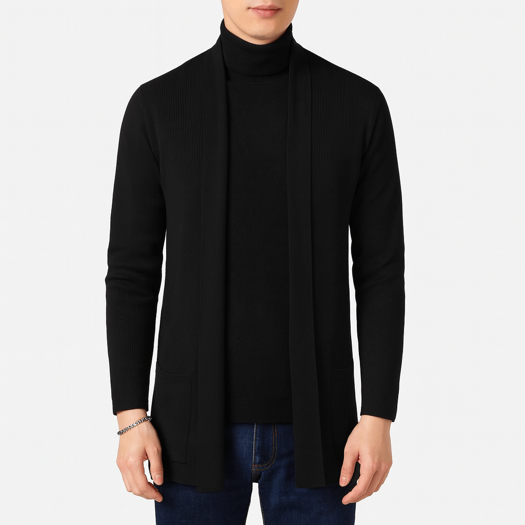 LUXEOUTFIT | Long Knit Cardigan