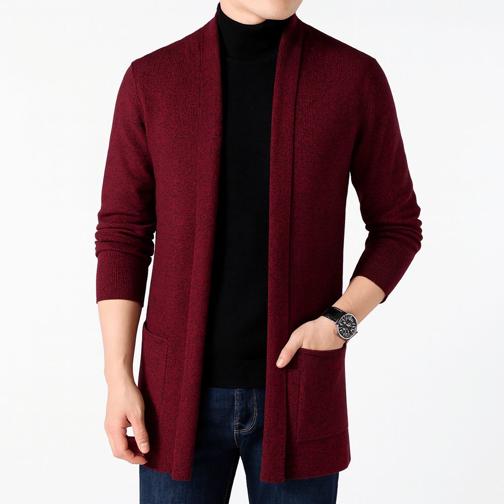 LUXEOUTFIT | Long Knit Cardigan