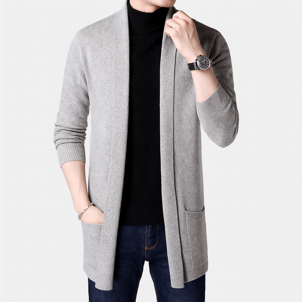 LUXEOUTFIT | Long Knit Cardigan