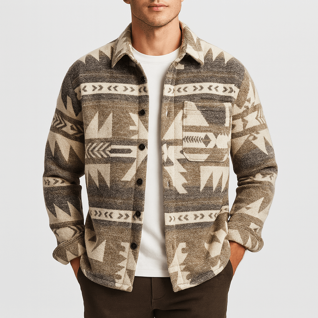 LUXEOUTFIT | Long Sleeve Button-Down Shacket