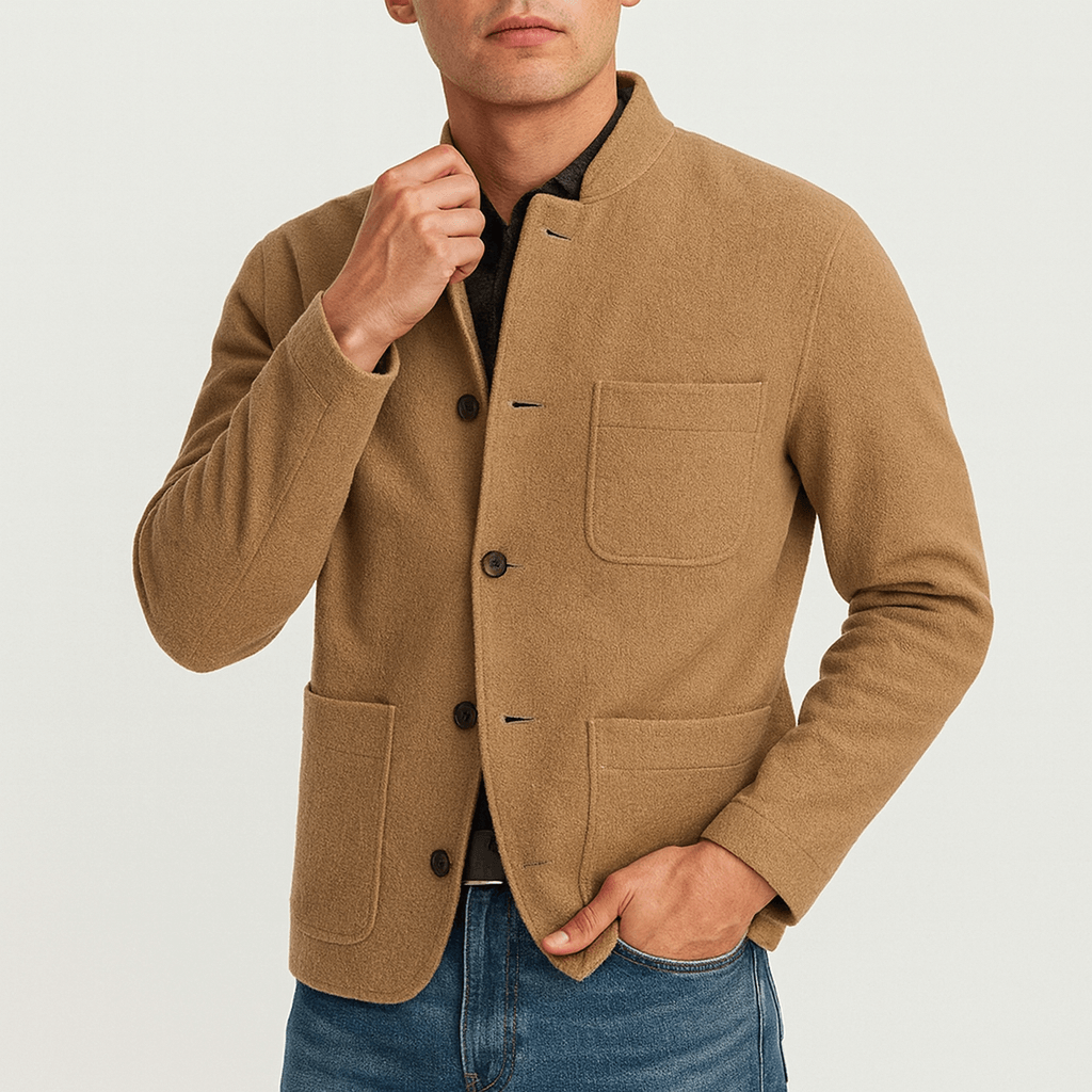 LUXEOUTFIT | Multi-Pocket Thermal Cardigan