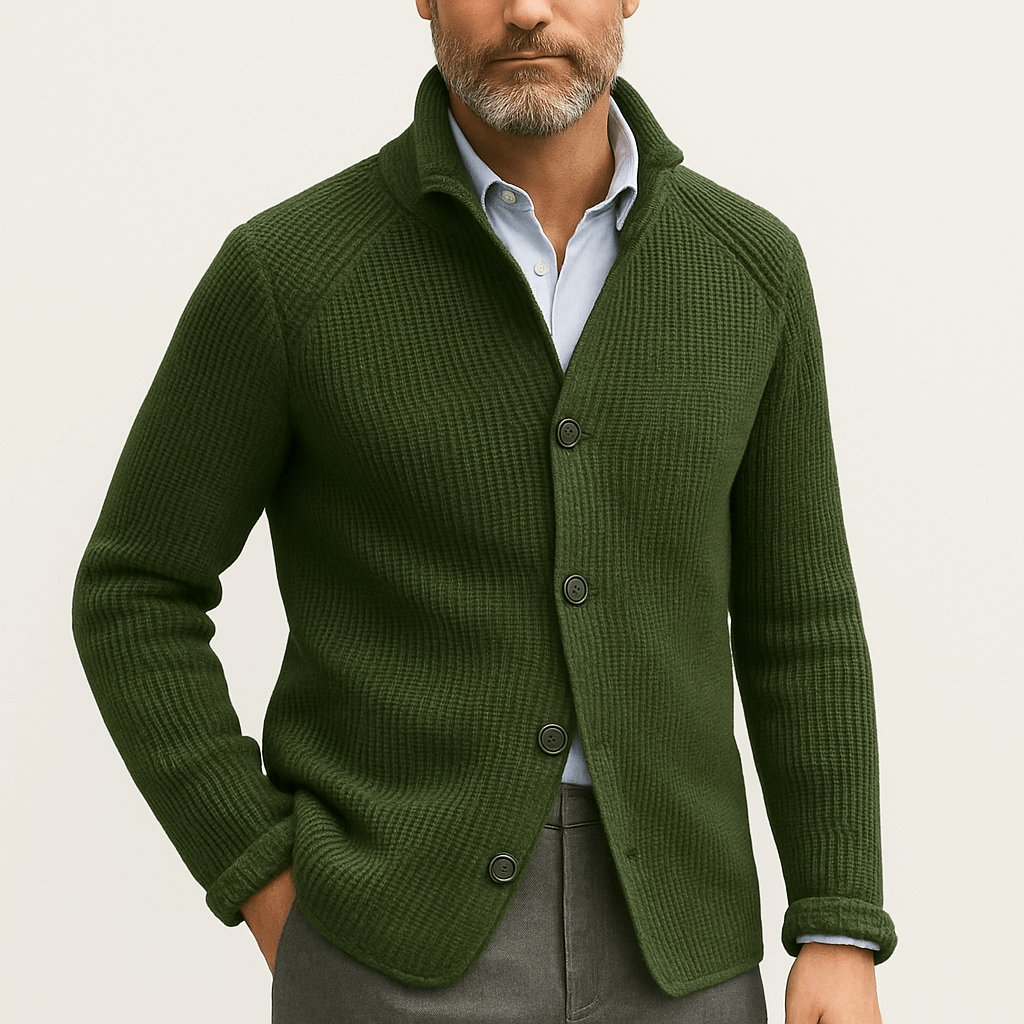 LUXEOUTFIT | Textured Knit Cardigan